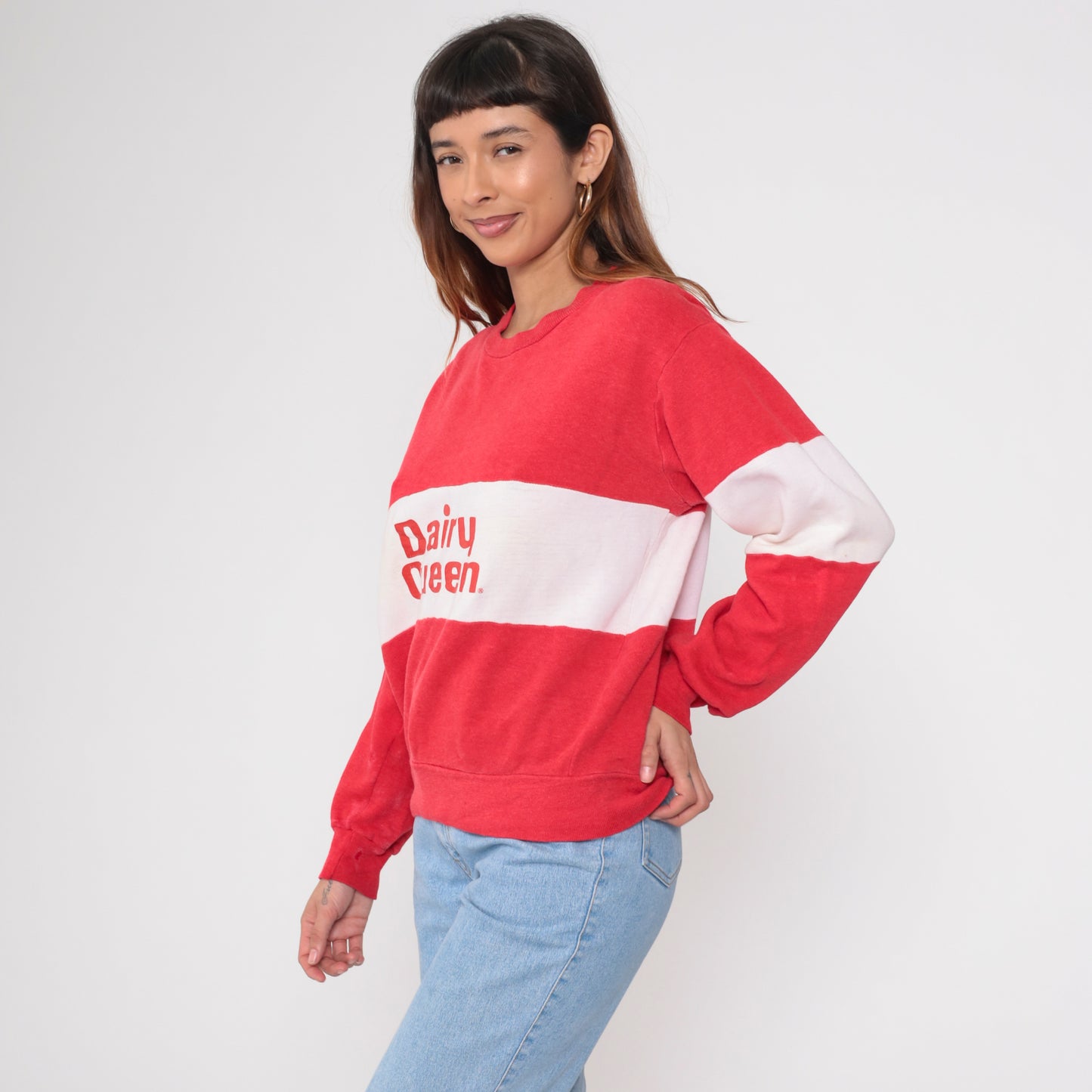 Vintage 90s Dairy Queen Sweatshirt L