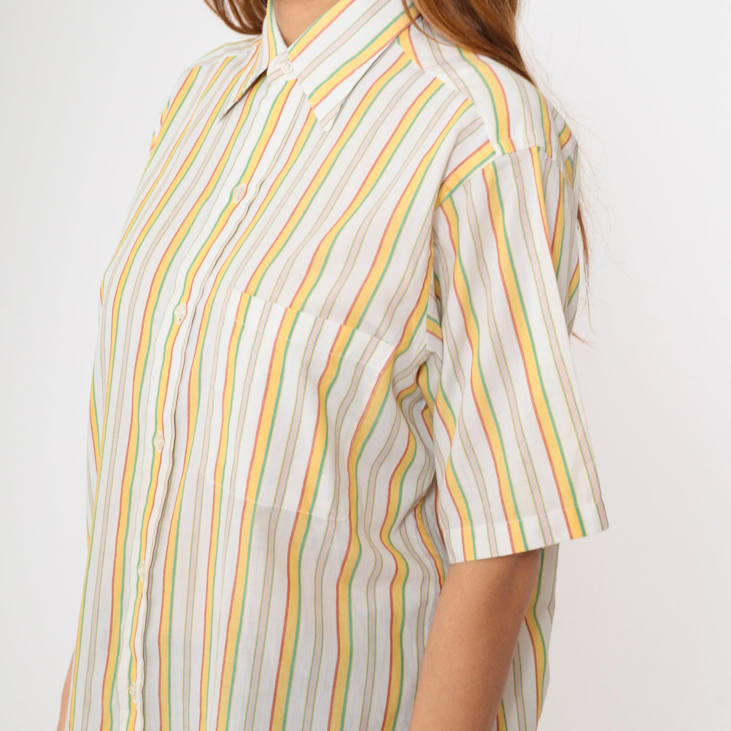 70s Striped Brooks Brothers Shirt Men's 15 1/2