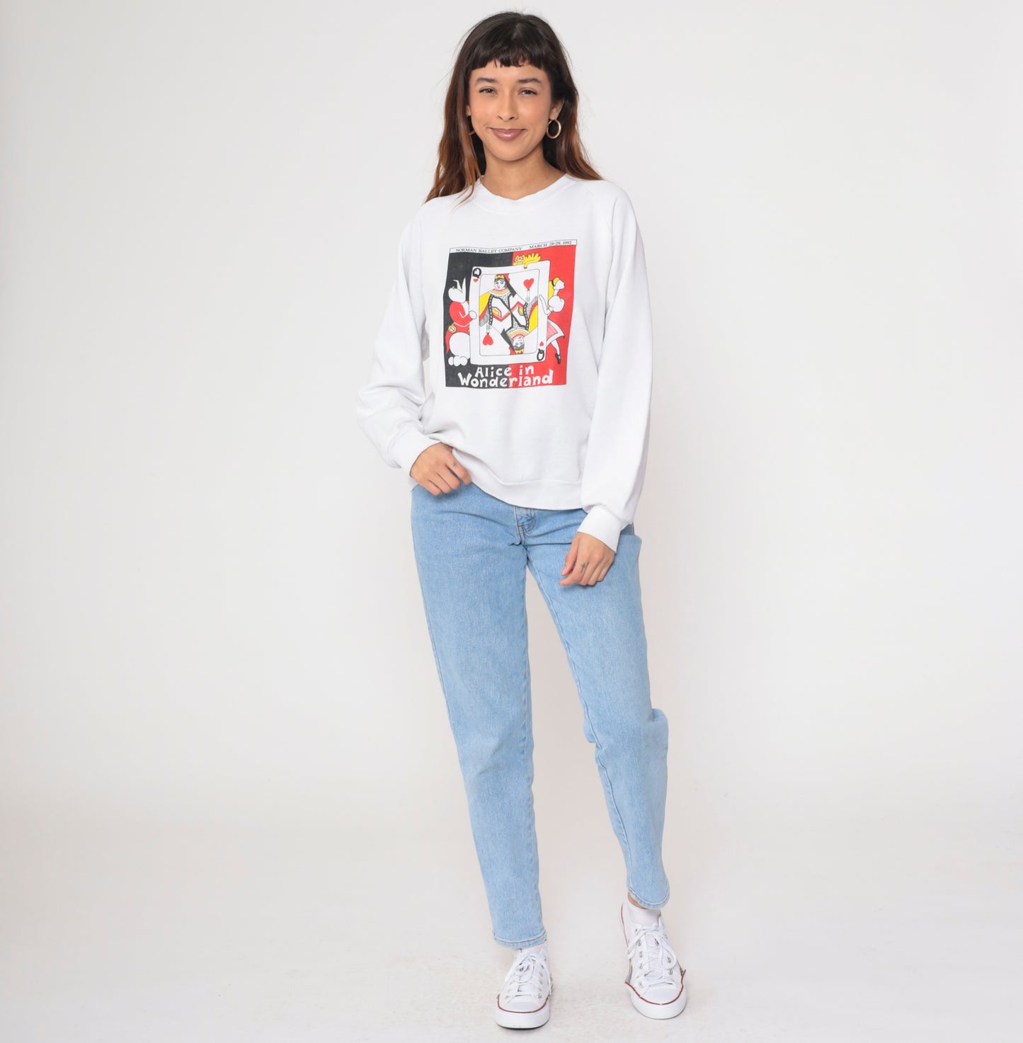 1992 Alice In Wonderland Norman Ballet Company Sweatshirt L