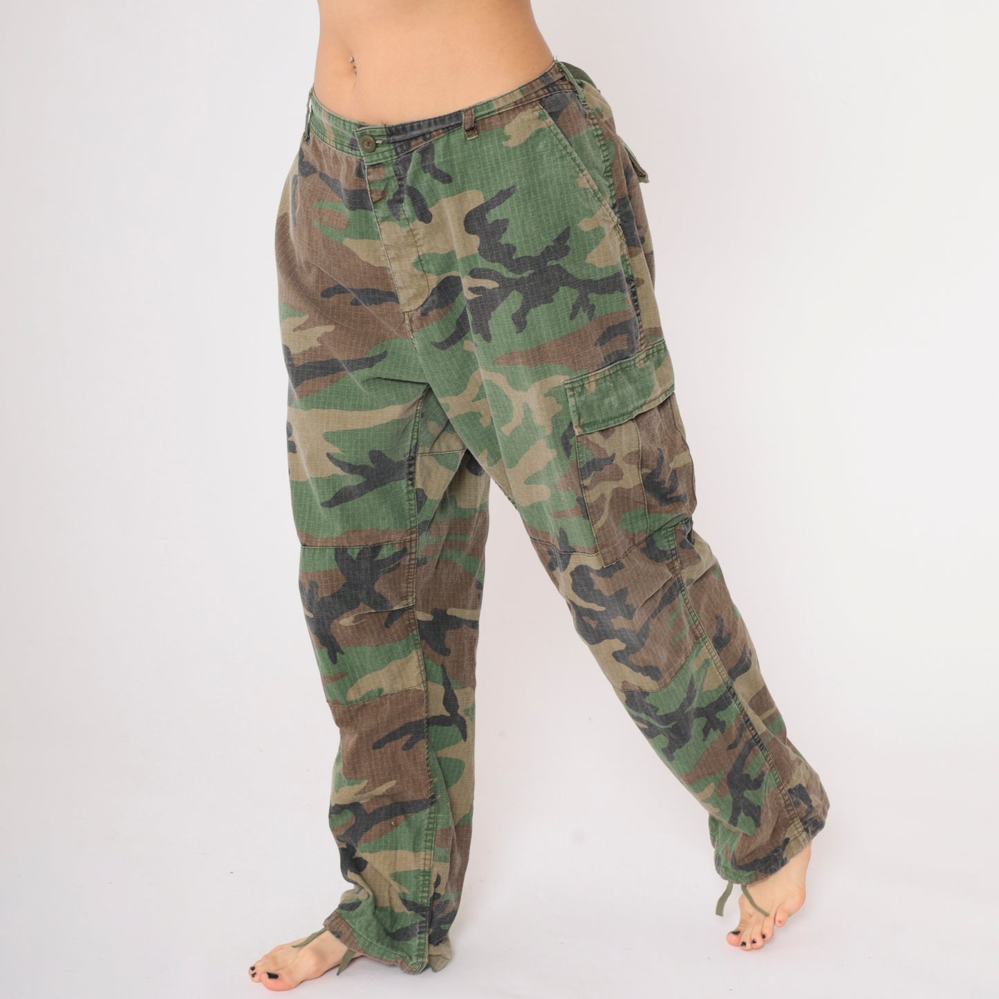 Vintage Camo Army Pants XL R