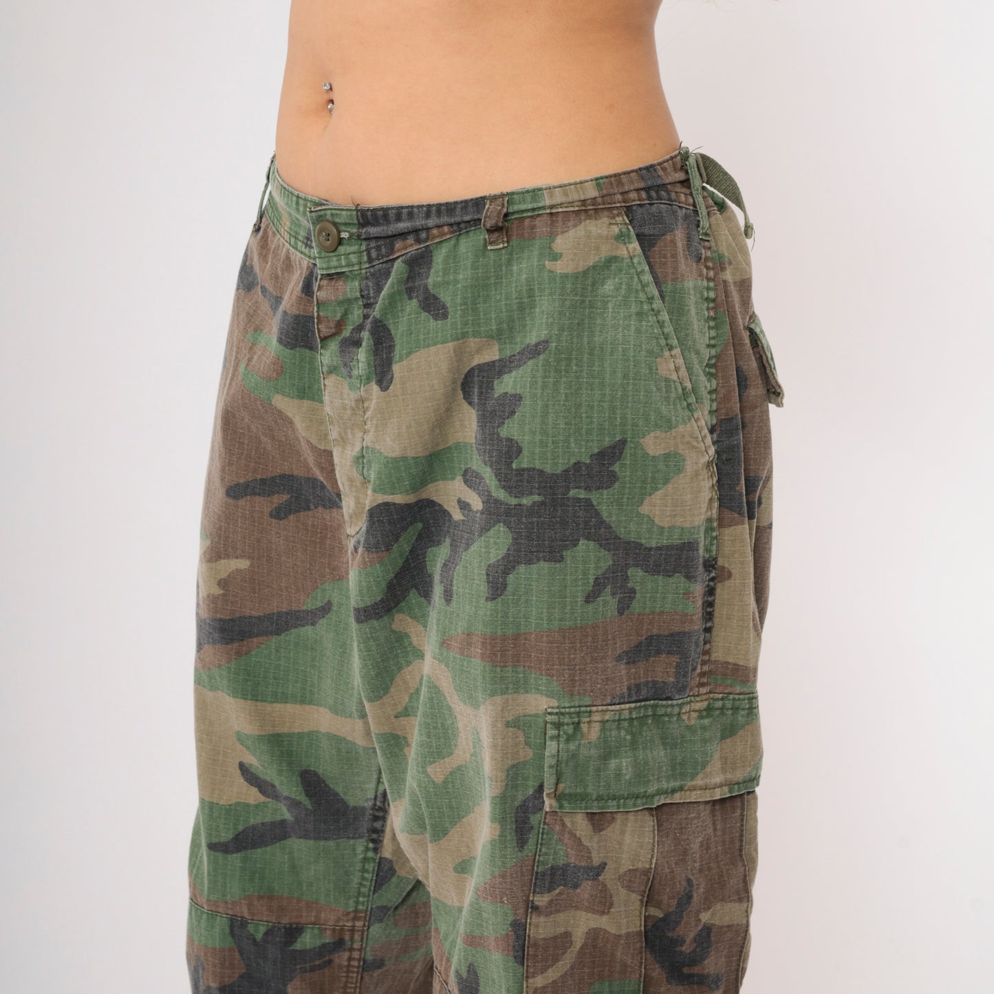 Vintage Camo Army Pants XL R