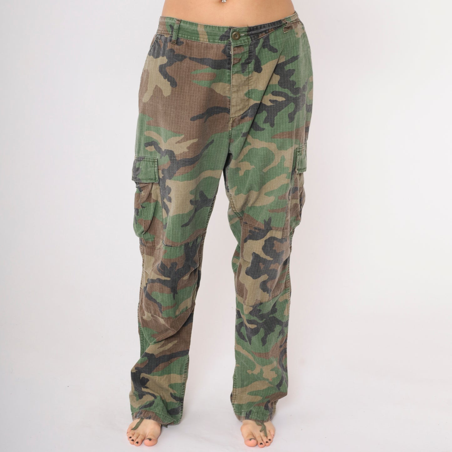 Vintage Camo Army Pants XL R