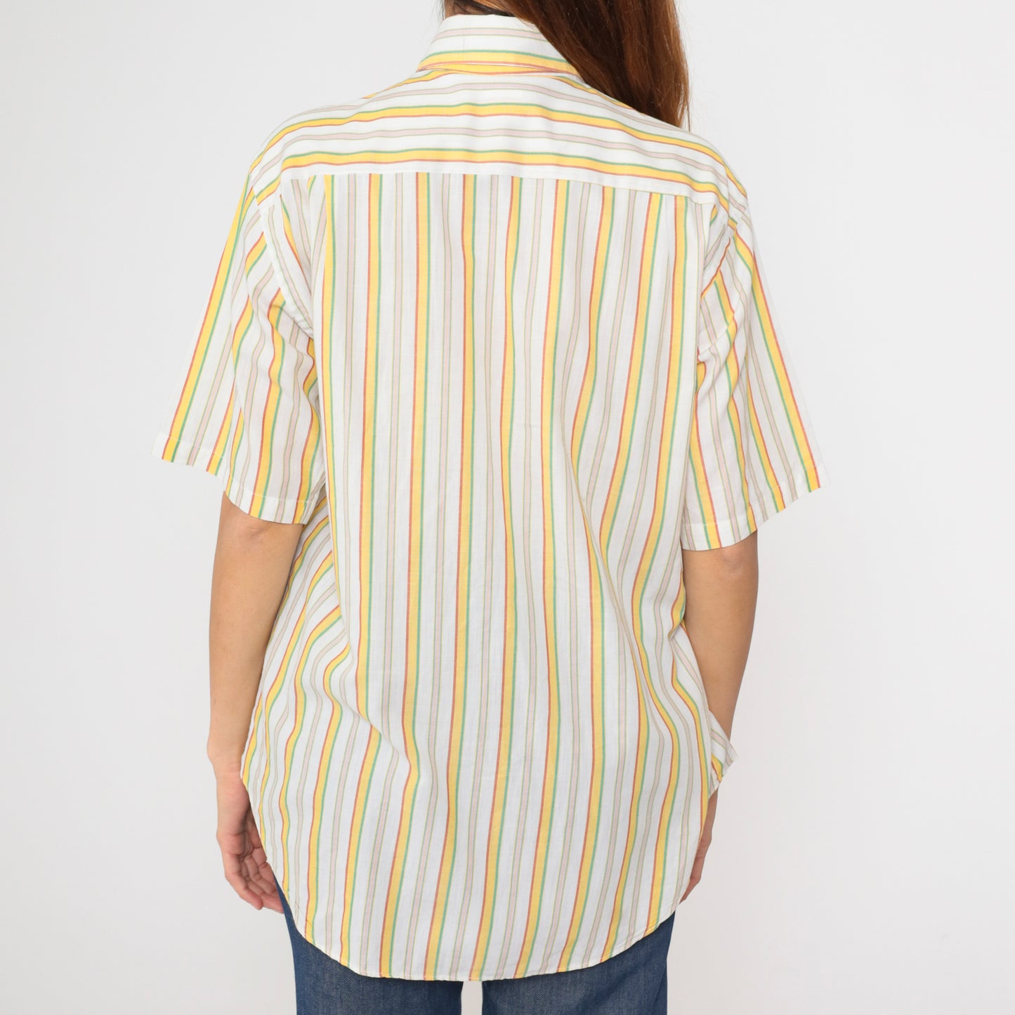 70s Striped Brooks Brothers Shirt Men's 15 1/2