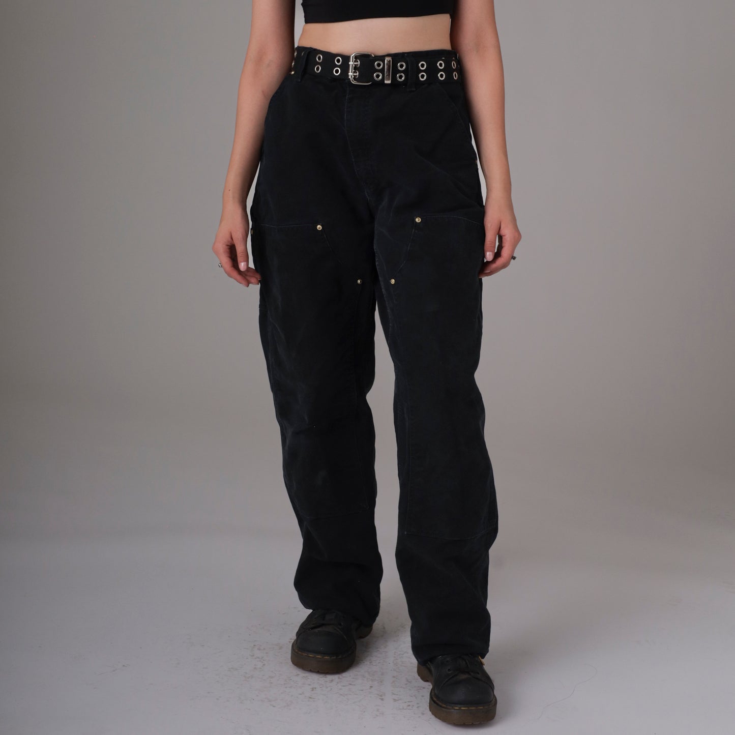 Y2K Black Carhartt Pants
