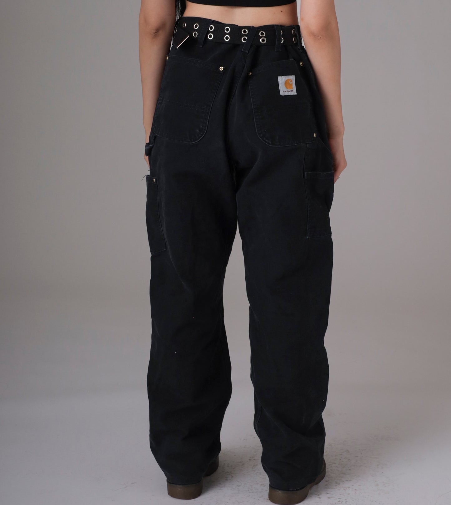 Y2K Black Carhartt Pants