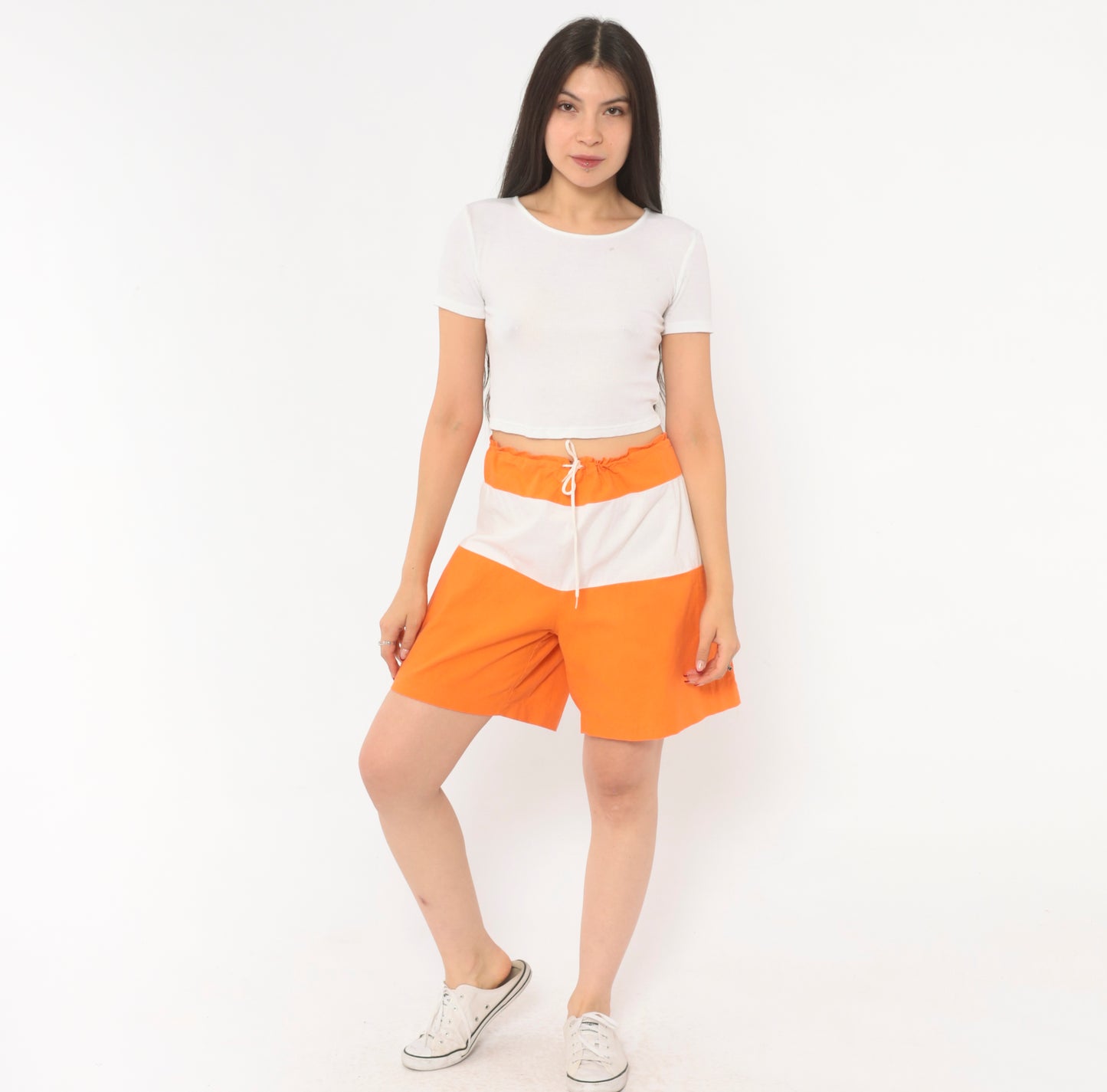 90s Princeton Swim Trunks Orange White Board Beach University Collegiate Ivy League Vacation Summer Nutmeg Mills Vintage Extra Large XL