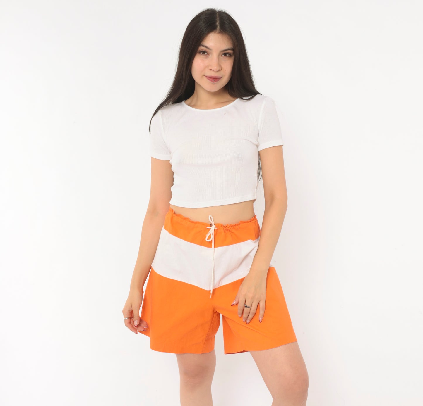 90s Princeton Swim Trunks Orange White Board Beach University Collegiate Ivy League Vacation Summer Nutmeg Mills Vintage Extra Large XL