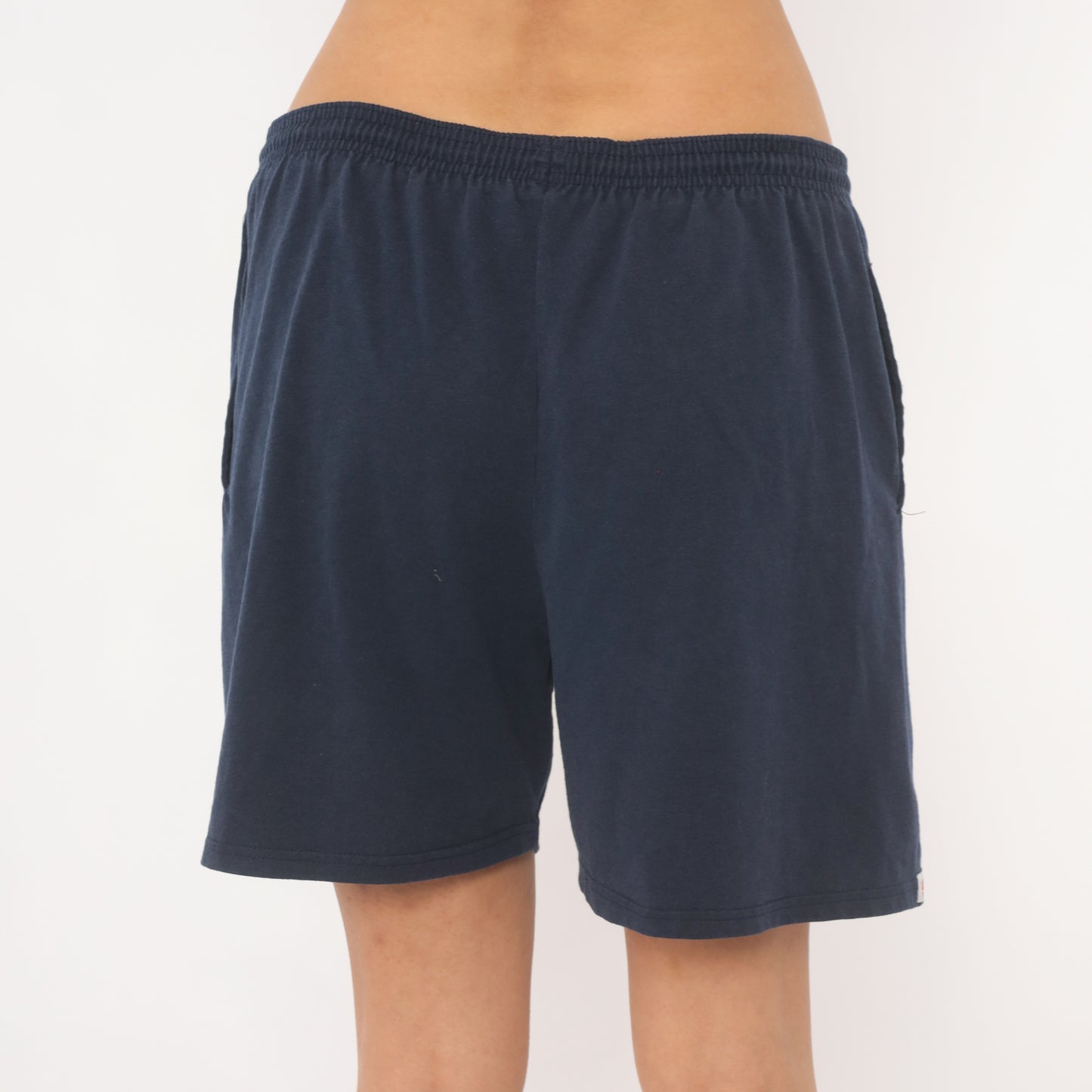 90s Arizona Wildcats Shorts Navy Blue Drawstring Cotton Gym Athletic Collegiate University Casual Lounge Short Red Sporty Preppy Small S