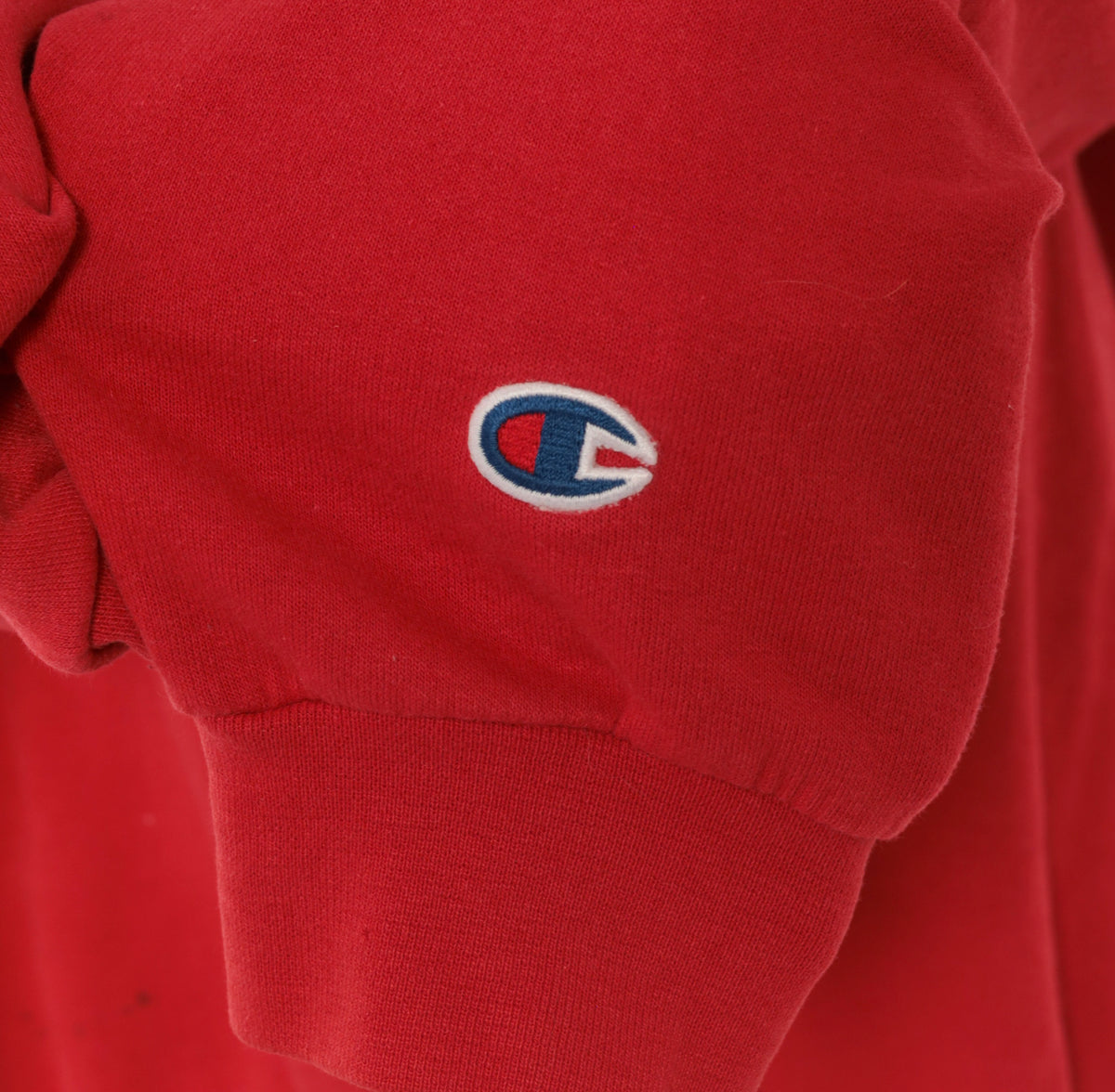 Y2K Miami Sweatshirt Red Crew Neck Pullover Collegiate Varsity Graphic White Arch Print Cotton Long Sleeve Boxy Raglan Preppy Academic College Unisex Vintage Large L