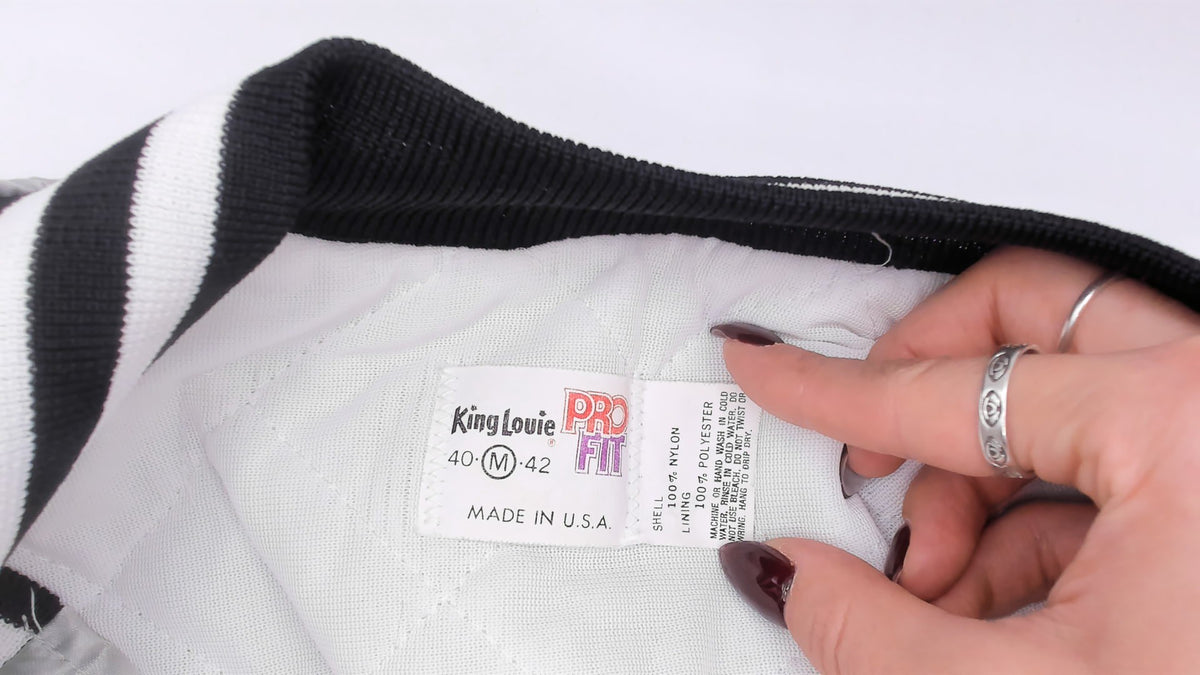 90s Coors Light Bomber Jacket Grey Satin King Louie Embroidered Medium M