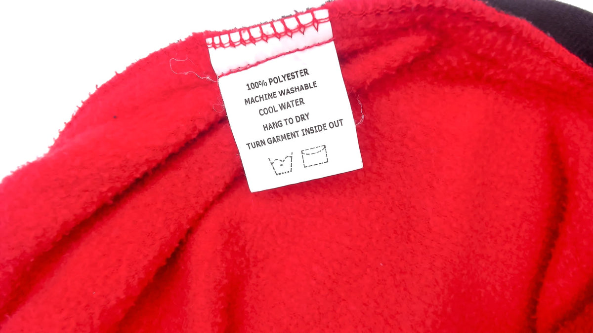 90s Jim Beam Red Fleece Half Zip Pullover Mock Neck Embroidered Logo Large L