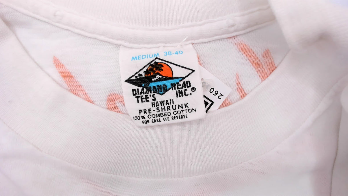 90s Hobie Competition Team Graphic Tee White Cotton Small