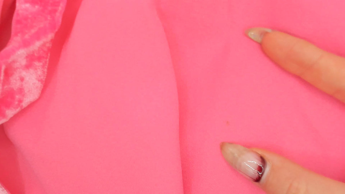 60s Pink Empire Waist Dress Sleeveless A-Line Knee Length Mod Cocktail Extra Small XS