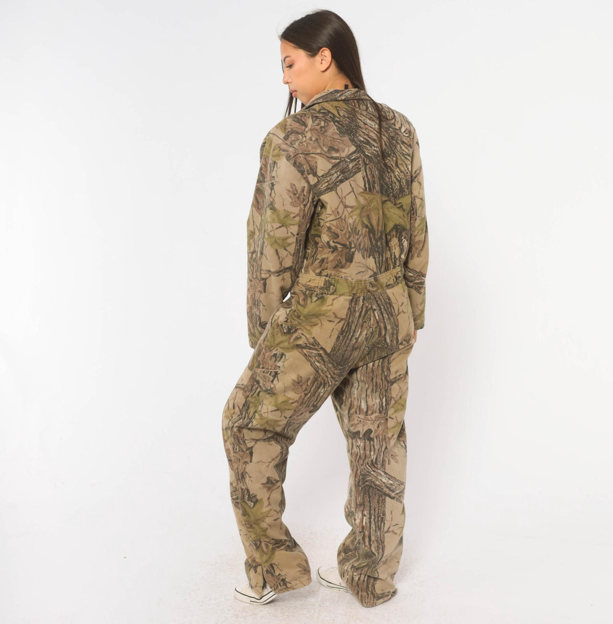 90s Walls Blizzard Pruf Realtree Camo Coveralls Insulated Jumpsuit Small
