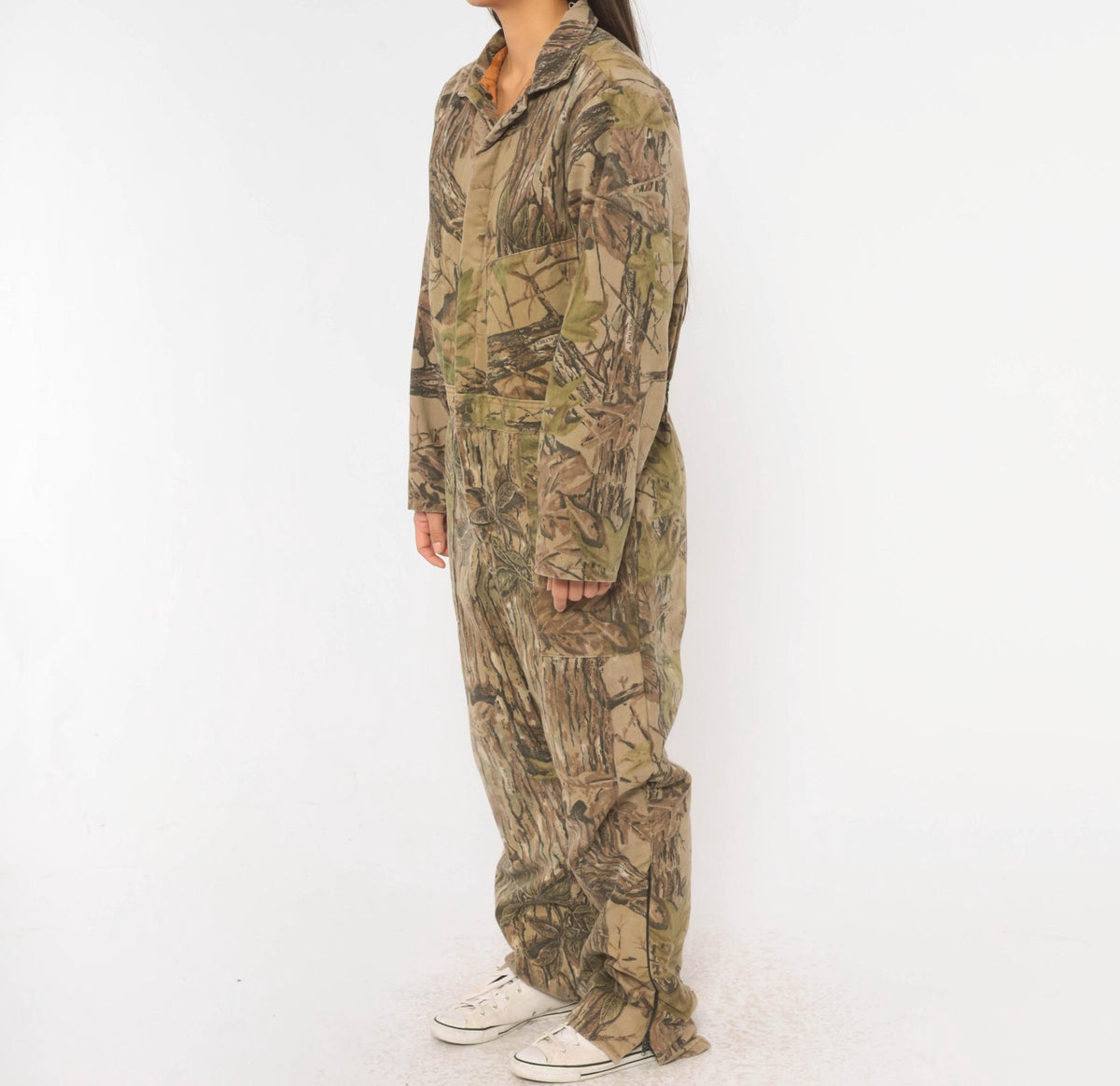 90s Walls Blizzard Pruf Realtree Camo Coveralls Insulated Jumpsuit Small