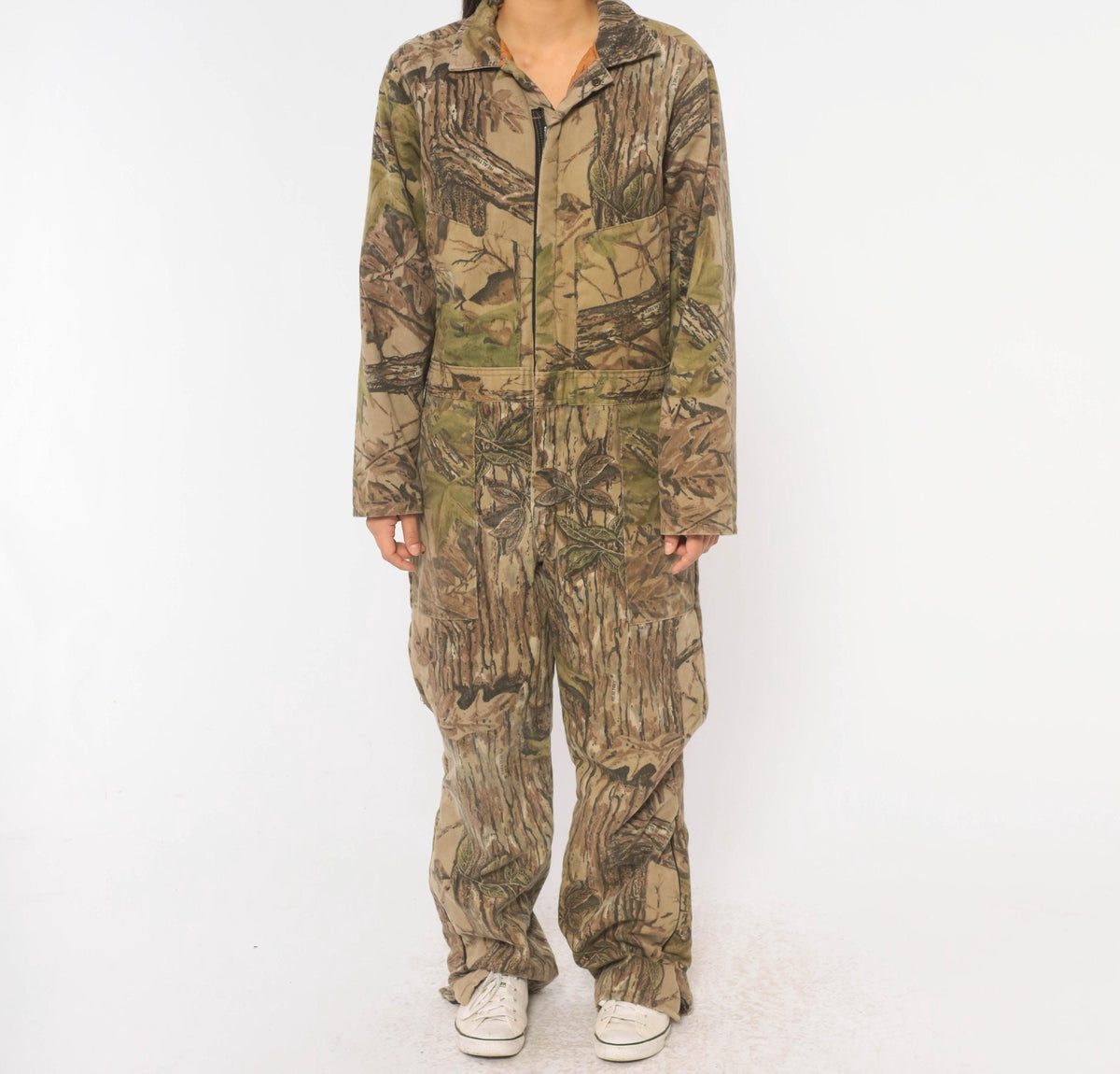 90s Walls Blizzard Pruf Realtree Camo Coveralls Insulated Jumpsuit Small