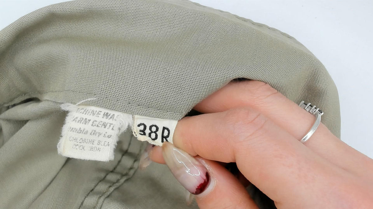 80s Texas Parks Wildlife Beige Coveralls Jumpsuit Short Sleeve Medium