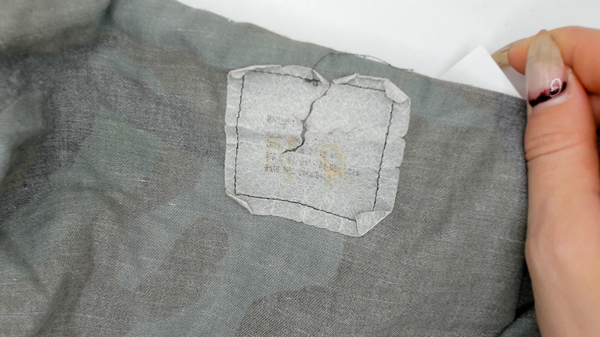 90s US Army Camouflage Field Shirt Olive Green Brown Cotton Button Front Medium